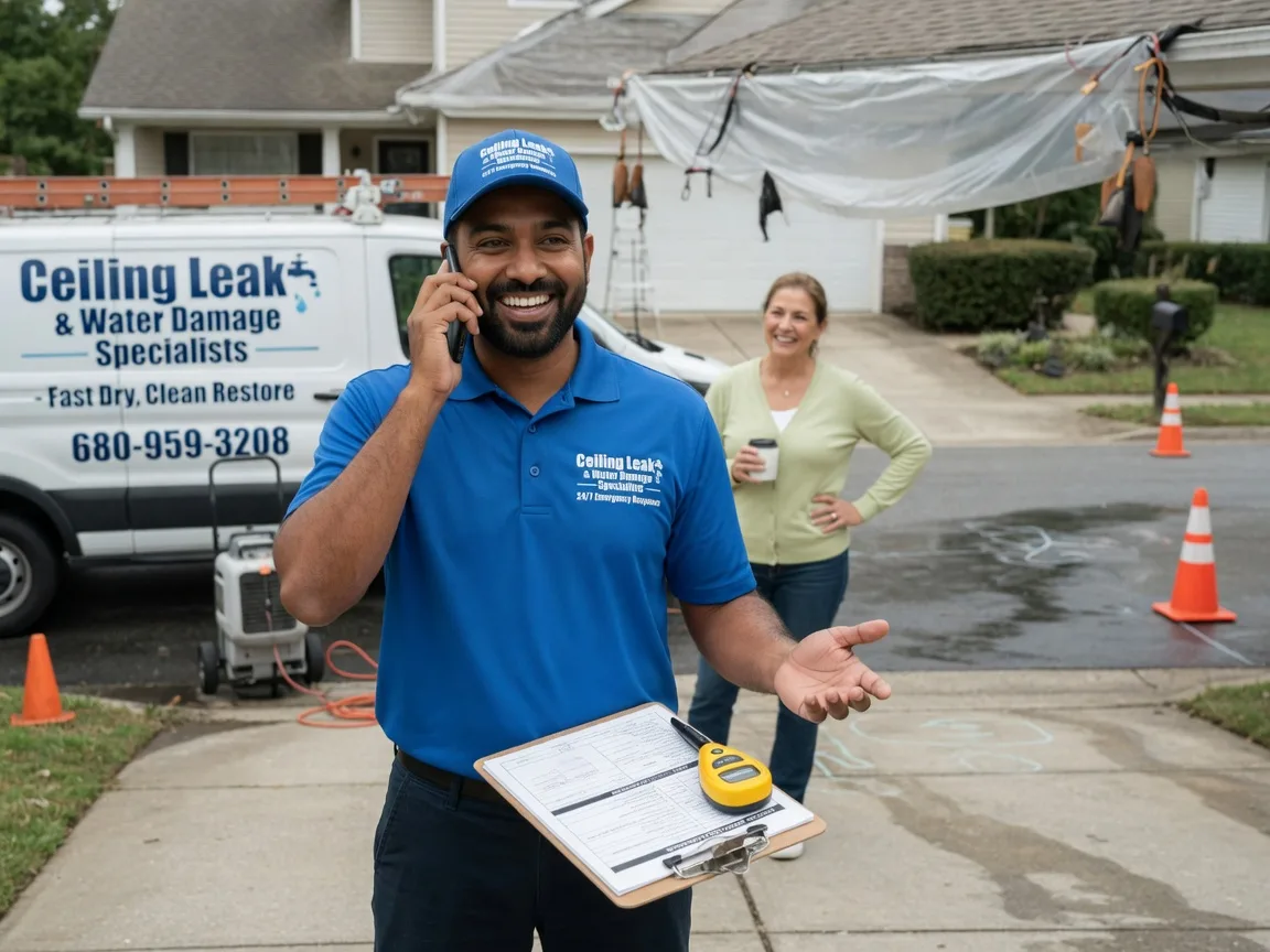 Ceiling Leak Cleanup Morrisville, MO FAQs